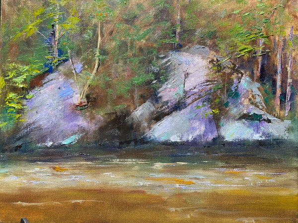"Banks of the Chattahoochee" by Lila McAlpin