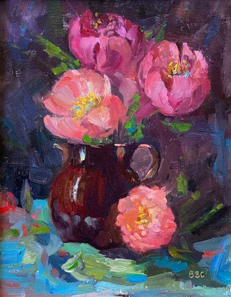 "Sunday Morning Peonies" by Beth Cullen