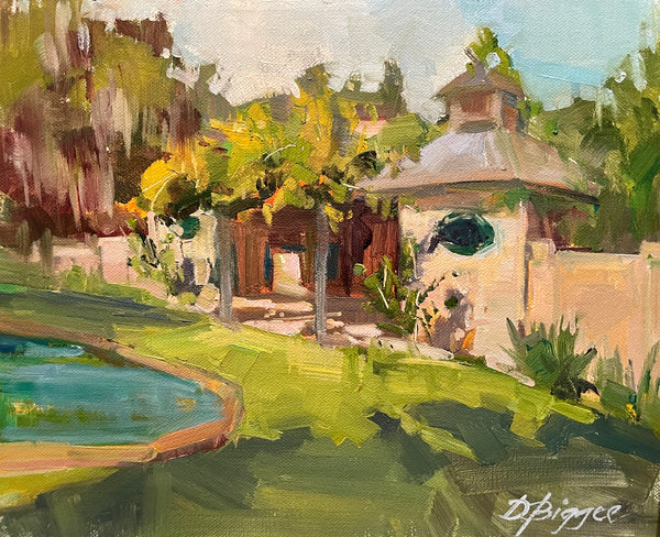 "Musgrove Poolhouse" by Donna Biggee
