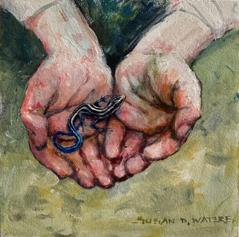 "Lizzie's Skink" by Susan D Waters