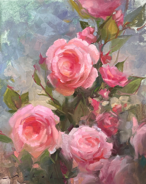 "Garden roses" by Olena Babak