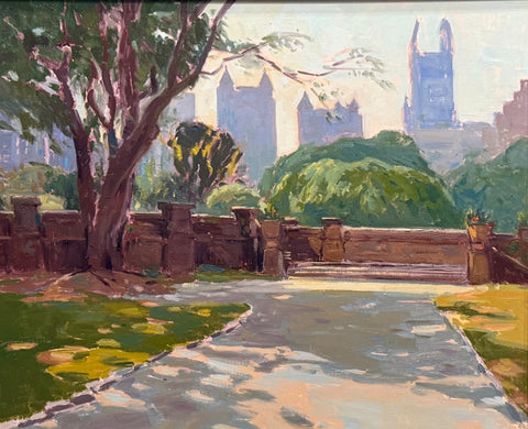 "Afternoon Haze, Piedmont Park" by David Lussier