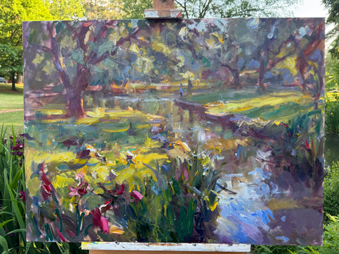 "Family of Geese in the Evening Light" by Ryan Jensen