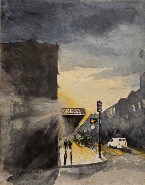 "Sunrise on Broughton Street" by James H. Stephens