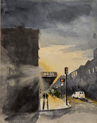 "Sunrise on Broughton Street" by James H. Stephens