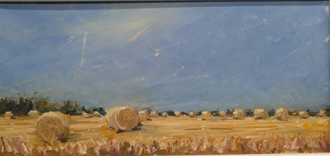 "The space to bundle hay" by Kip Bradley