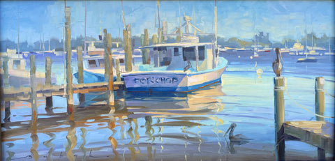 "Blue Runner" by Olena Babak