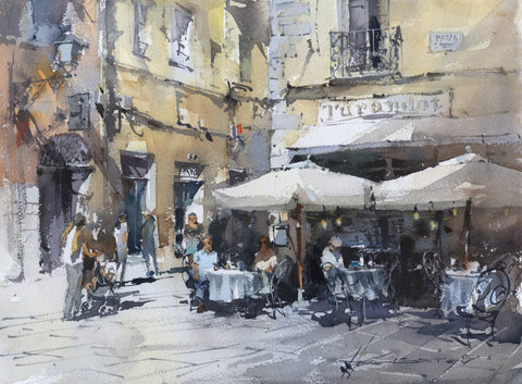 "Cafe Turandot" by Vladislav Yeliseyev