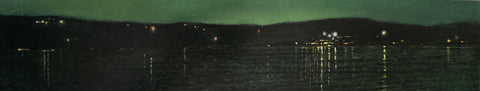 "Calm Night on the Hudson" by Crista Pisano