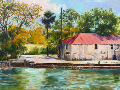 "Behind Publix on Johnny Mercer" by Mimi Diamond