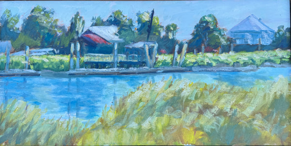 "Cool Morning Marsh" by Lamar Gilstrap