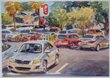 "Chick Lot - East Victory Drive" by Josh Hatfield