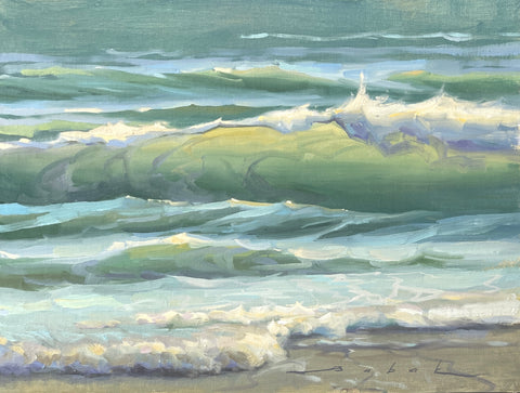 "Turquoise & Emeralds" by Olena Babak