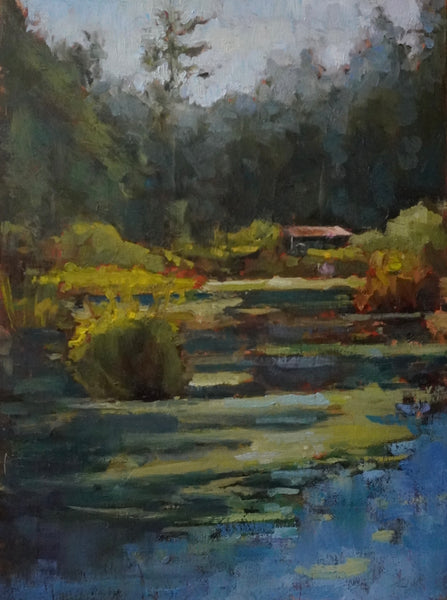 "Black Lake at Morris Graves House" by Allison Doke