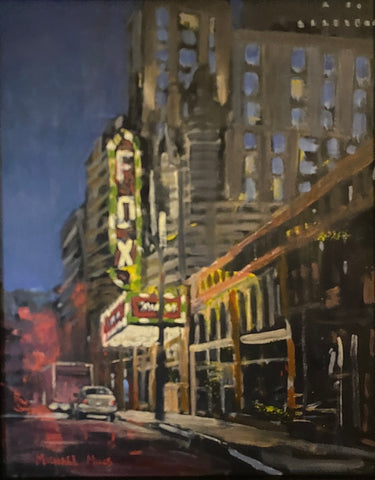 "Fox Night Out" by Michael Mills