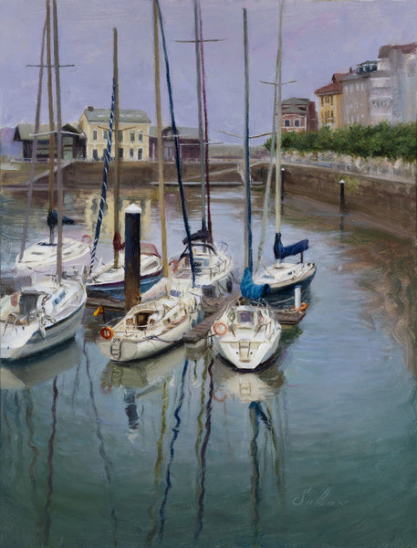 "Gijon Marina" by Pavel Sokov