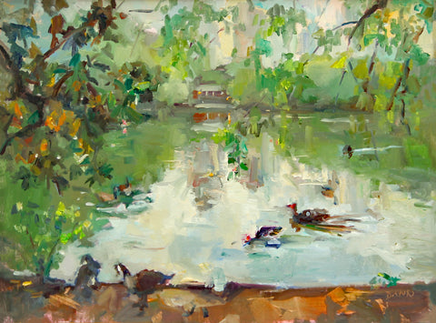 "Once Upon a Pond" by Jill Banks