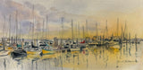 "Marina Sunset" by Kathy Rennell Forbes