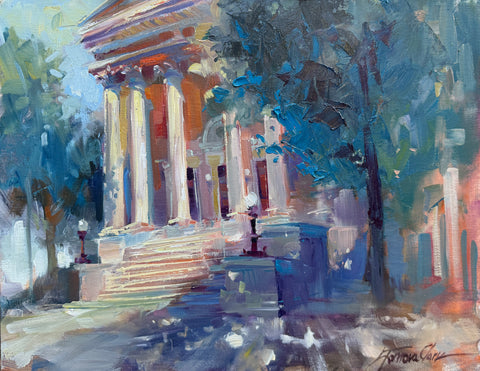 "Sunlit on Peachtree St" by Lyudmila Tomova Clark