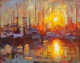 "Sunset in the Marina" by Ryan Jensen