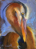 "Blue Heron" by Michelle D Held