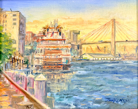 "Morning With The Georgia Queen" by Jennifer McCall