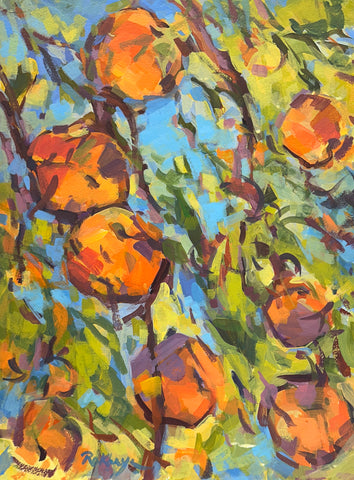 "Peach Branches" by Rokhaya Waring