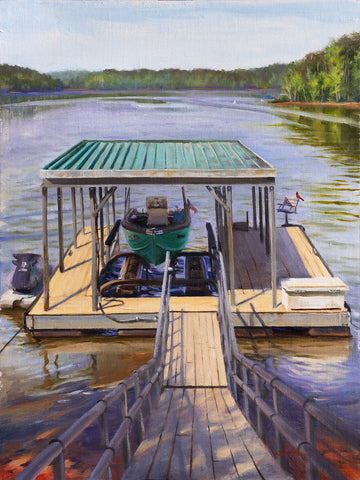 "Dockside Visitor" by Pavel Sokov