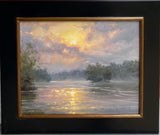 "Morning on the Chattahoochee River" by Olena Babak