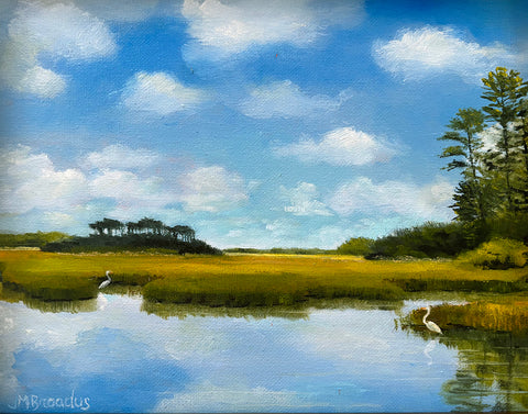 "Harris Neck Vista" by Jennifer Francis Broadus