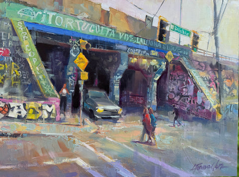 "The People's Wall on Krog Street" by Lyudmila Tomova Clark
