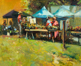 "Geraniums" by Jill Banks