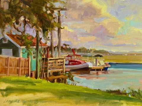 "Playful Skies, Gentle Tides" by Lori Keith Robinson