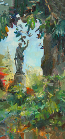 "Lady on the Hill" by Jill Banks