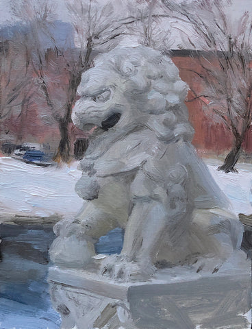 "China Town Lion" by Pavel Sokov