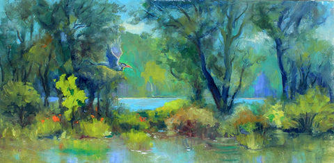 "Blue Heron Highway" by Ed Cahill