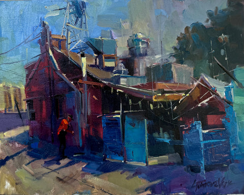 "R. Thomas Grill on Peachtree St" by Lyudmila Tomova Clark