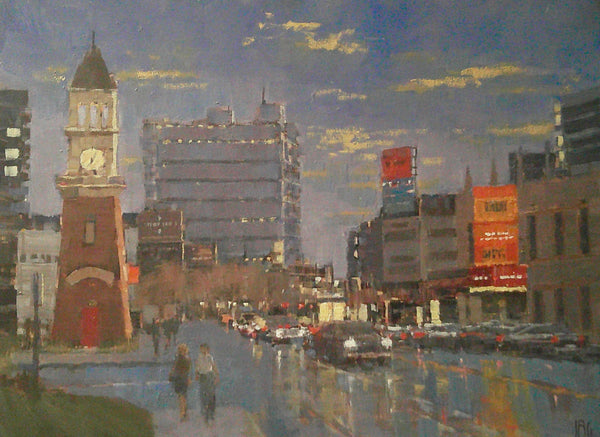 "Night Time/Buckhead-Atlanta" by John Guernsey