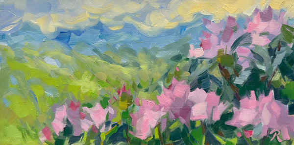 "Blue Ridge Pinks" by Rokhaya Waring