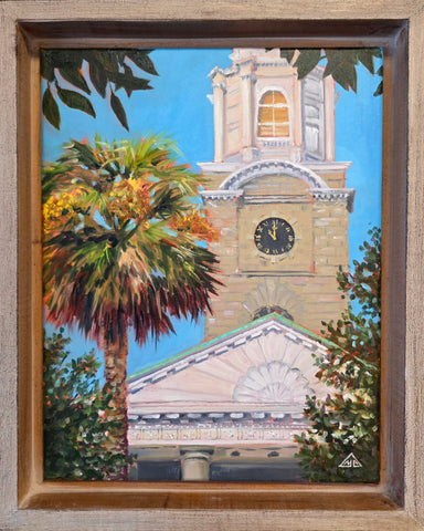 "Clock Tower on Bull St" by Maryia Arlova