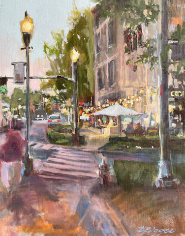 "Early Dinner Stroll" by Donna Biggee