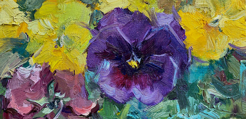 "violet and yellow" by Natalia Andreeva