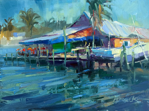 "Shrimpers" by Lyudmila Tomova Clark