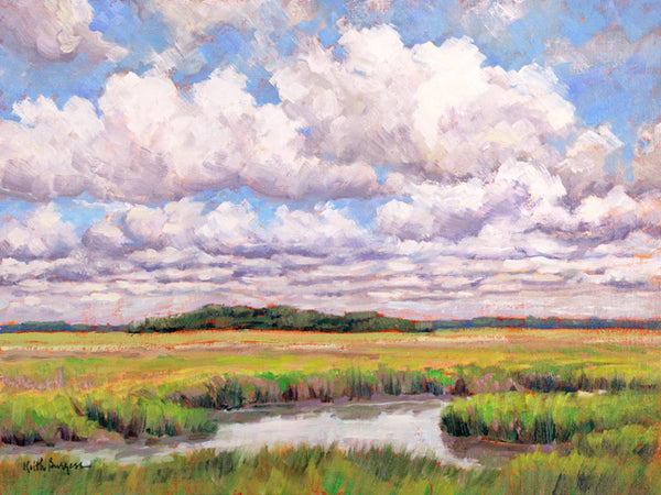"Rolling Over The Marsh" by Keith Burgess