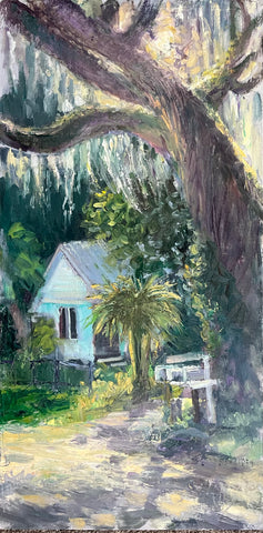 "The Little Blue Cottage" by Lydia Ellis