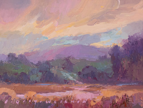 "Clouds Over the Wetlands" by Carole Gray-Weihman