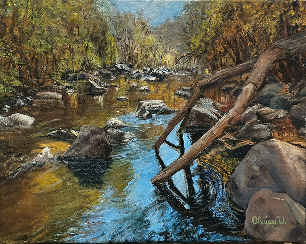 "Stream of Gold" by Christina H. Wysocki