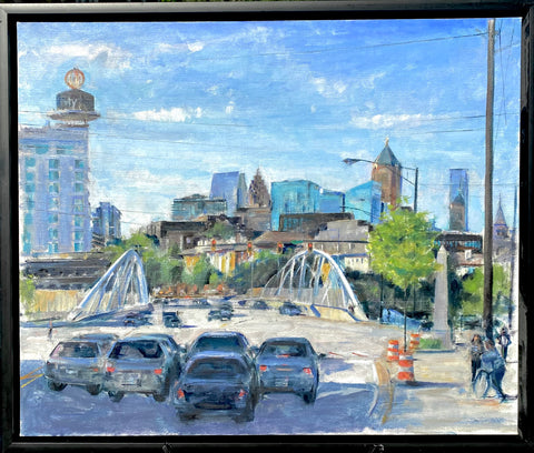 "Morning View, From Buckhead on Peachtree" by Martin Kotler