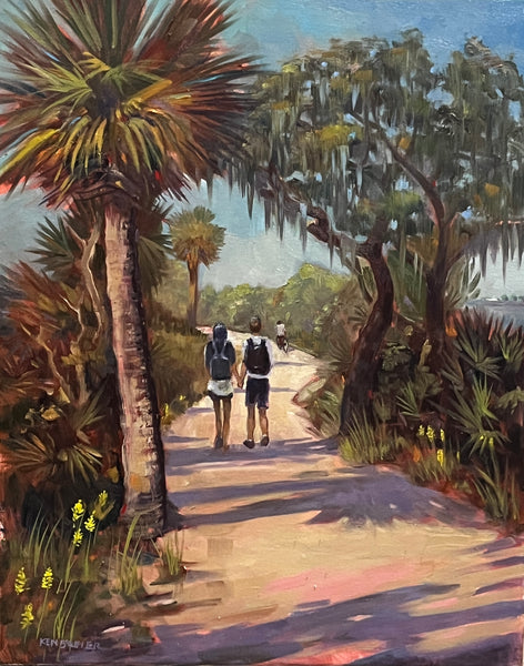 "McQweens trail" by Ken W. Breier
