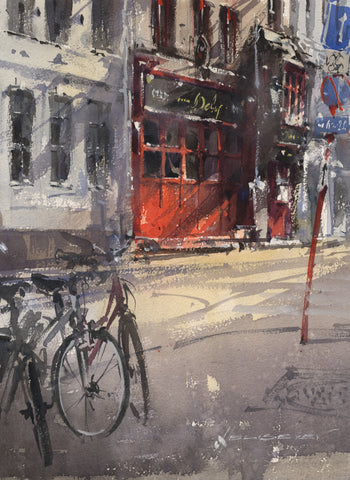 "Red doors" by Vladislav Yeliseyev